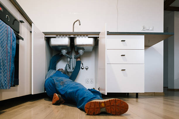 Professional Drain Cleaning technician working in Montrose, PA